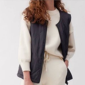 Socialite Quilted Vest sz S/M NWT
